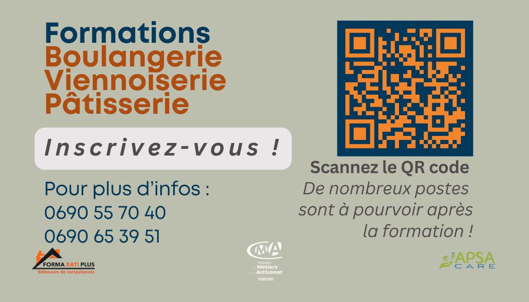 Pré inscrivez-vous à l'aide de ce QR CODE. À très vite !